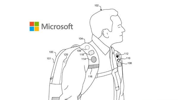 With strange specifications.. a backpack from Microsoft that works with artificial intelligence!?