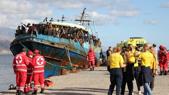 Greece coast guard finds 14 migrants, one dead body on island 