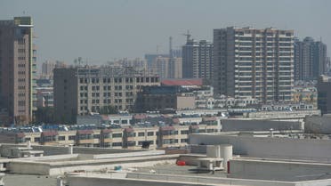 A general view shows the skyline of the Dongsheng district of the inner Mongolian city of Ordos on August 19, 2012. (File photo: AFP)