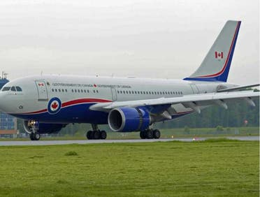طائرة رئيس الوزراء الكندي (أرئيفية- رويترز)