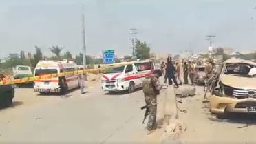 Explosion near FC vehicle in Peshawar