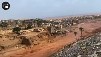 لیبیا کے شہر درنہ میں سیلاب  گھروں کو بہا لے گیا