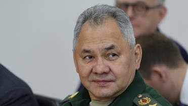 Russian Defence Minister Sergei Shoigu and Deputy Prime Minister Denis Manturov attend a meeting of Russia's President Vladimir Putin with North Korea's leader Kim Jong Un at the Vostochny Сosmodrome in the far eastern Amur region, Russia, September 13, 2023. Sputnik/Vladimir Smirnov/Pool via REUTERS ATTENTION EDITORS - THIS IMAGE WAS PROVIDED BY A THIRD PARTY.