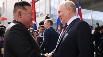 Russia’s Putin welcomes North Korea’s Kim Jong Un at rocket launch site