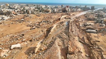 A general view of the city of Derna is seen on Tuesday, Sept. 12., 2023. (AP)