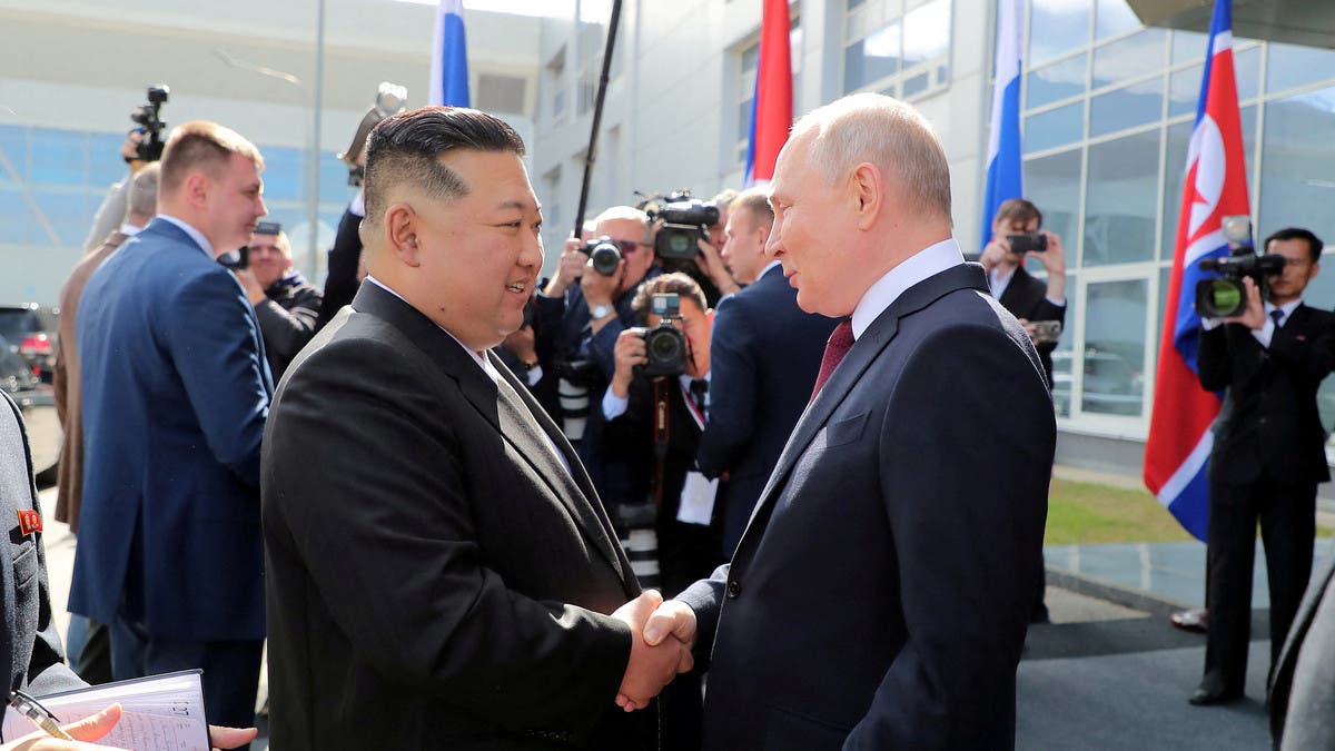 North Korea’s Kim Jong Un Checks Out Putin’s Ride At Russia Summit