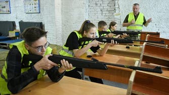 In photos: Military training takes center stage for Ukrainian teens education