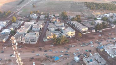 صور جوية تظهر حجم الكارثة في مدينة #البيضاء جراء الفيضانات #ليبيا #درنة #العربية