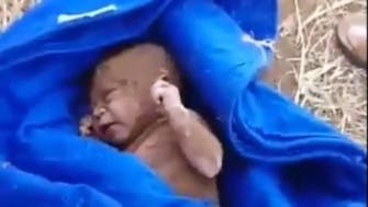 مراکش یا لیبیا، نومولود بچی کی لٹکتی نال کے ساتھ ویڈیو کی حقیقت کیا ہے؟