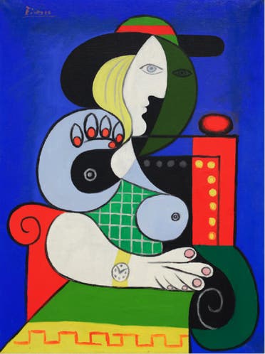 Picasso’s ‘Femme à la Montre, ’ 1932, estimated in excess of $120 million. (Supplied)