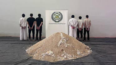 Saudi authorities thwart an attempt to smuggle around 8 million tablets of amphetamine. (SPA)