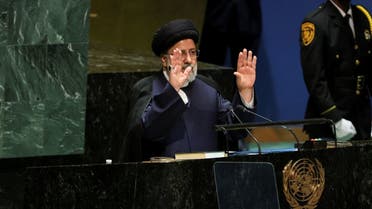 Iran's President Ebrahim Raisi addresses the 78th Session of the U.N. General Assembly in New York City, U.S., September 19, 2023. (Reuters)