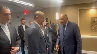 دیدار وزرای خارجه مصر و ایران در حاشیه مجمع عمومی سازمان ملل در نیویورک