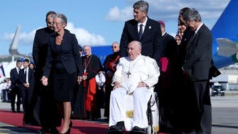 Pope arrives to France’s Marseille with a message to EU on migration