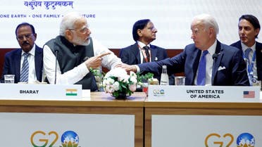 U.S. President Joe Biden and Indian Prime Minister Narendra Modi attend Partnership for Global Infrastructure and Investment event on the day of the G20 summit in New Delhi, India, September 9, 2023. (Reuters)