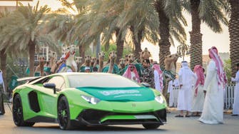 صحنه‌هایی از جشن‌های روز ملی سعودی در ریاض