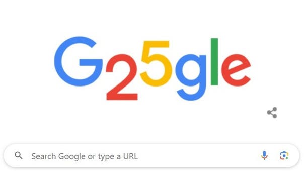 عملاق البحث غوغل يحتفل بيوم ميلاده الـ25.. هل تستطيع العيش بدونه؟
