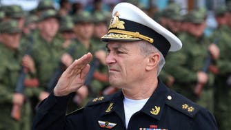 Russian Black Sea commander shown on defense ministry TV as Kyiv said it killed him
