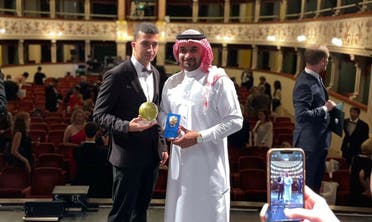 عمار الأمير بعد فوزه بالجائزة