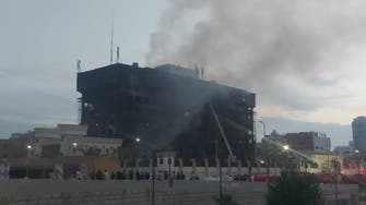 آتش‌سوزی گسترده در اداره امنیت اسماعیلیه مصر