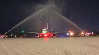 کم خرچ پر فضائی سفری سہولت فراہم کرنے والی سلام ایئر کی مسقط تا پشاور پہلی پرواز مکمل