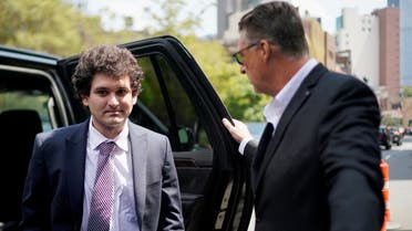 Sam Bankman-Fried, the founder of bankrupt cryptocurrency exchange FTX, arrives at a courthouse in New York, US, on August 11, 2023. (Reuters)