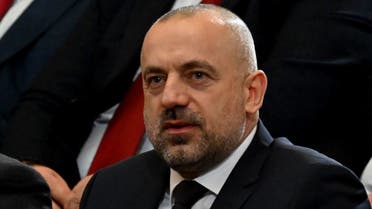 This photograph taken on February 2, 2023, shows Milan Radoicic, vice president of the Srpska Lista party, during a special parliament session at the National Assembly building in Belgrade. Milan Radoicic -- the long serving vice president of the Srpska Lista party -- admitted to leading the group of heavily armed gunmen into the area in northern Kosovo in September 2023, in response to alleged repression against Serbs by the Pristina government, his lawyer said on September 29, 2023. (File photo: AFP)