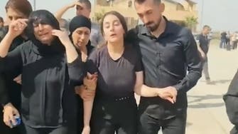فيديو جديد لعروس الحمدانية.. تسير منهارة وراء نعش أبيها