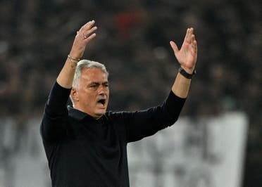 Roma coach Jose Mourinho. (Reuters)