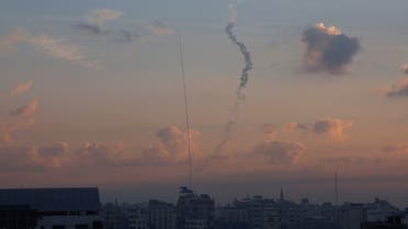 إطلاق الصواريخ من غزة على إسرائيل - رويترز