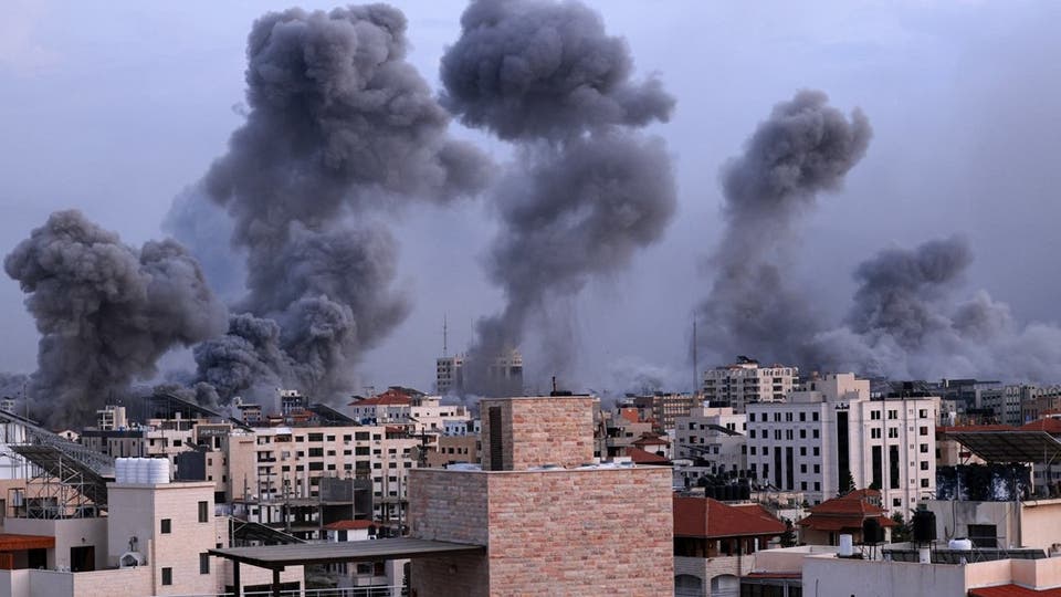 صور فضائية تظهر حجم الحرائق في غزة جراء القصف الإسرائيلي