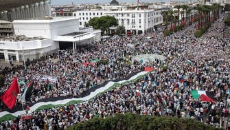 Mass rally in Morocco: Thousands voice support for Palestinians amid Gaza conflict
