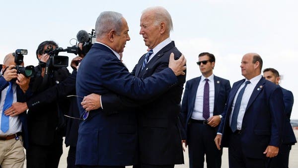 Behind closed doors.  Biden wants to invade Gaza similar to the liberation of Mosul