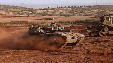 دبابة ميركافا الإسرائيلية (فرانس برس)