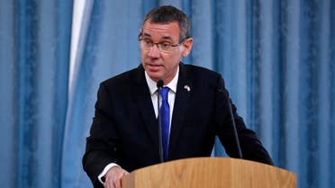 Israel's former Ambassador to the United Kingdom, Mark Regev delivers a speech at the annual Holocaust Memorial Commemoration event, co-hosted with the Israeli Embassy, in central London on January 23, 2019. (File photo: AFP)