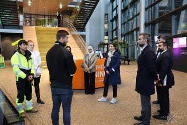 At Carbfix in Iceland, the UAE delegation discovered more about an emerging technology, mineralization, which provides a natural, permanent storage solution to emissions, through turning CO2 into stone in less than two years. (Supplied)