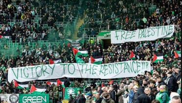 Celtic FC fans, also known as the ‘Green Brigade’ are known for their longstanding support of Palestine. ( Twitter)