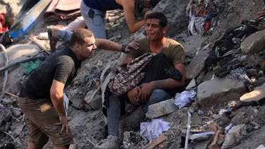 من مشاهد الدمار في غزة - فرانس برس