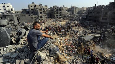 من مشاهد الدمار في غزة - أسوشييتد برس