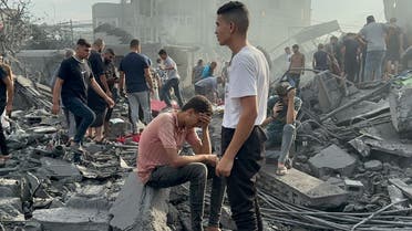 من مشاهد الدمار في غزة  - أسوشييتد برس