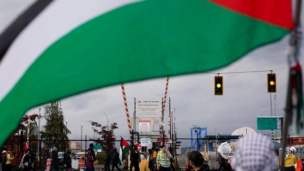 Pro-Palestine Protestors Block Traffic At US Port, Call For Gaza Ceasefire