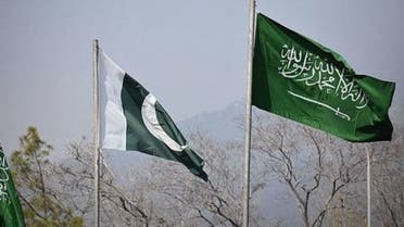 Pakistan and Saudi Arabia Flags