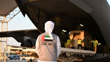 UAE sends convoy of urgent medical supplies for a field hospital in Gaza. (WAM)