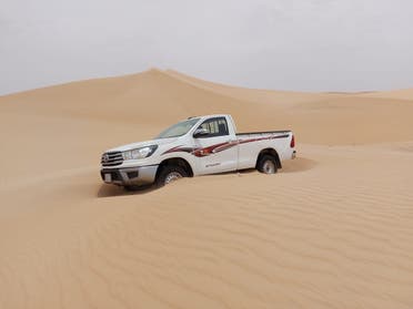 أحد التائهين في الصحراء