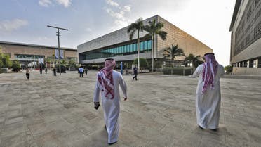 Students walk at the campus of the King Abdullah University of Science and Technology (KAUST), in Saudi Arabia's western Red Sea town of Thuwal, about 80 kilometres north of Jeddah, on December 12, 2019. (AFP/File)