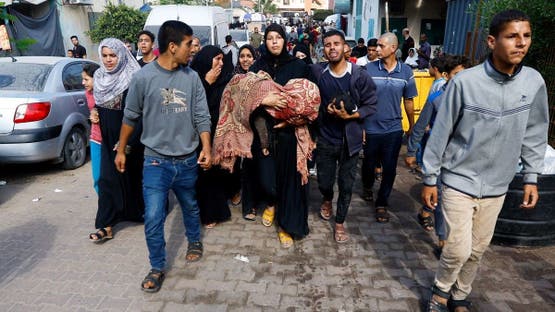 Thousands of civilians flee north Gaza as Israeli troops and Hamas fighters  battle