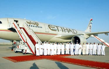 The launch of Etihad Airways in 2003. (Supplied)