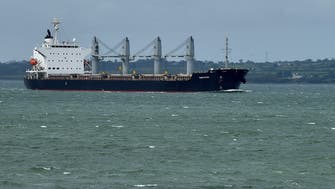 Panama-flagged bulk carrier hits mine in Black Sea, two people injured, Kyiv says