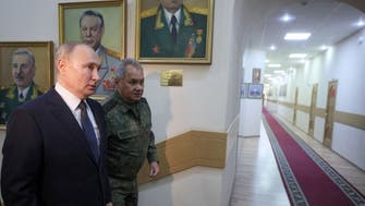 Putin pays surprise visit to military HQ overseeing Ukraine operations