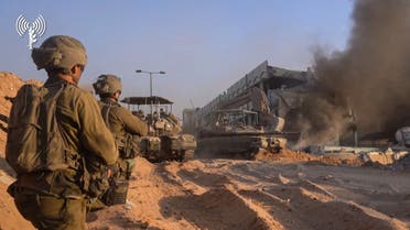 عناصر من الجيش الإسرائيلي داخل قطاع غزة - فرانس برس